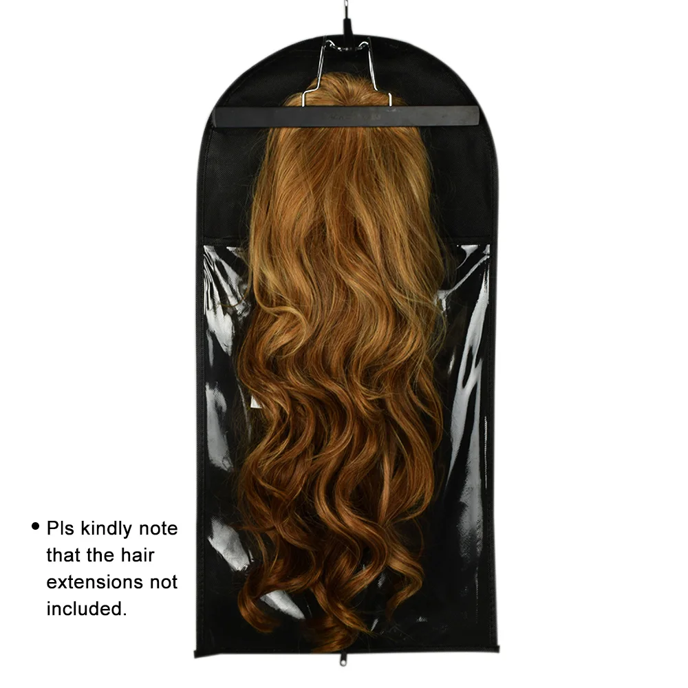 1 set Black Hair Extension Carrier Storage - Suit Case Bag and Hanger, Wig Stands Hair Extensions Hanger Hair Styling Accessory
1 set Black Hair Extension Carrier Storage - Suit Case Bag and Hanger, Wig Stands Hair Extensions Hanger Hair Styling Accessory