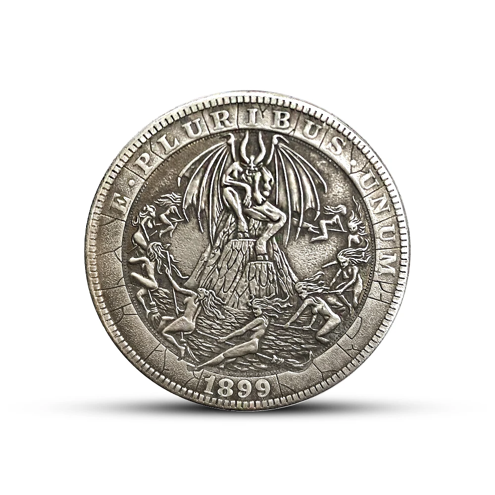 US Hobo Coins 1899 Illidan Stormrage Demon Hunter Skull Coin Collection Crafts Copper Liberty Coin
US Hobo Coins 1899 Illidan Stormrage Demon Hunter Skull Coin Collection Crafts Copper Liberty Coin
