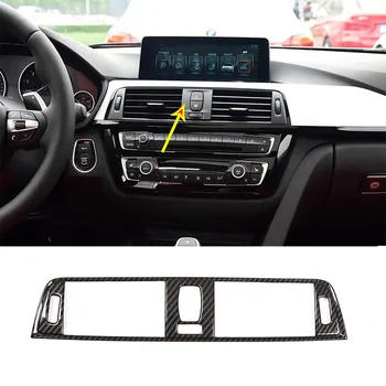 Dashboard Center Air Conditioning Grilles,Carbon Fiber Air Vent Cover Trim Wind Frame Accessories for BMW 3 Series F30 2013-2018
Dashboard Center Air Conditioning Grilles,Carbon Fiber Air Vent Cover Trim Wind Frame Accessories for BMW 3 Series F30 2013-2018