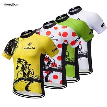 Moxilyn 2019 Unisex Yellow Green Red White 4 Colors Cycling Tops Short Sleeve Bike Clothing Summer Style MTB Bike Jersey Shirt
Moxilyn 2019 Unisex Yellow Green Red White 4 Colors Cycling Tops Short Sleeve Bike Clothing Summer Style MTB Bike Jersey Shirt