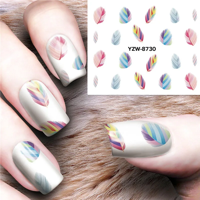 1Sheet Fashion Nail Art Water Transfer Stickers Decals Tip Decoration DIY for Nails 8730-8739
1Sheet Fashion Nail Art Water Transfer Stickers Decals Tip Decoration DIY for Nails 8730-8739