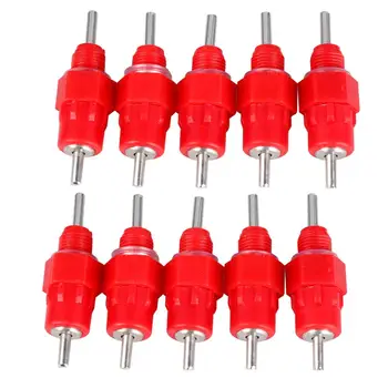 10Pcs/Set Waterer Poultry Feeding Water Supplier Automatic Nipple Drinker Feeder Water Cups Chicken Drinkers Auto 360 Angle A391
10Pcs/Set Waterer Poultry Feeding Water Supplier Automatic Nipple Drinker Feeder Water Cups Chicken Drinkers Auto 360 Angle A391