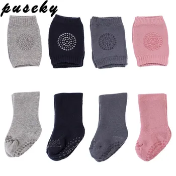 1 Pair Baby Cotton Knee Pad Soft Crawling Kneecap Infant Toddlers Non-Slip Knee Protector Crawling Safety Cushion With Socks
1 Pair Baby Cotton Knee Pad Soft Crawling Kneecap Infant Toddlers Non-Slip Knee Protector Crawling Safety Cushion With Socks