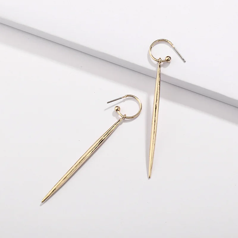 2018 Fashion Simple Designer Inspired Pointing Metal Bar Pendant Drop Earrings for Women Fashion Jewelry
2018 Fashion Simple Designer Inspired Pointing Metal Bar Pendant Drop Earrings for Women Fashion Jewelry