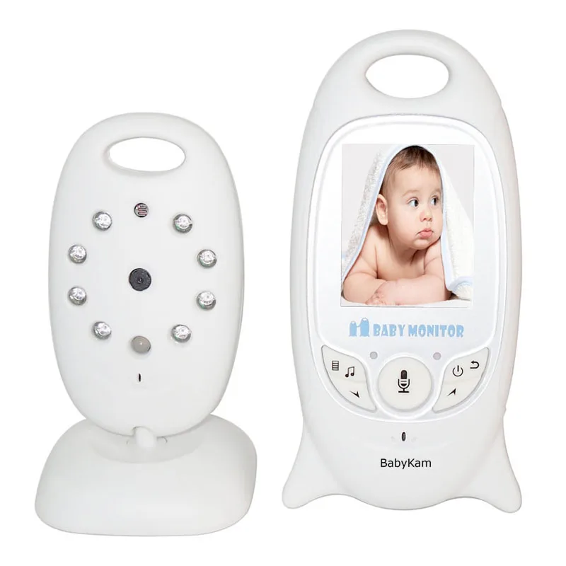 BabyKam 2 inch Color Video Baby Monitor VB601 support 2-Way Talk Nightvision Temperature Monitoring Video Nanny 8 Lullabies
BabyKam 2 inch Color Video Baby Monitor VB601 support 2-Way Talk Nightvision Temperature Monitoring Video Nanny 8 Lullabies