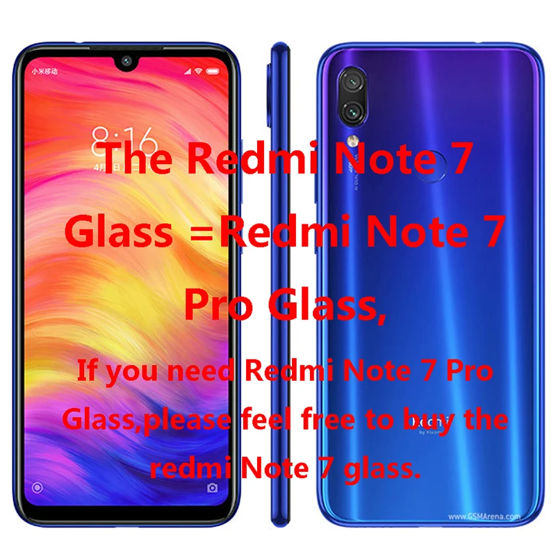 2pc Tempered Glass For Xiaomi Redmi 6A 6 Screen Protector on Note 5 5A 4 4X 4A Plus 7 Cristal Protective Xiomi | Мобильные телефоны
