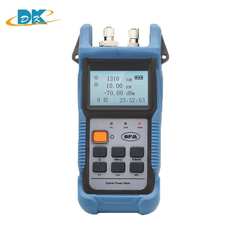 New TL503 Optical Power Meter Red Light pen (-50~+20dBm) with 10MW Visual Fault Locator Equipments with Lithium Battery
New TL503 Optical Power Meter Red Light pen (-50~+20dBm) with 10MW Visual Fault Locator Equipments with Lithium Battery