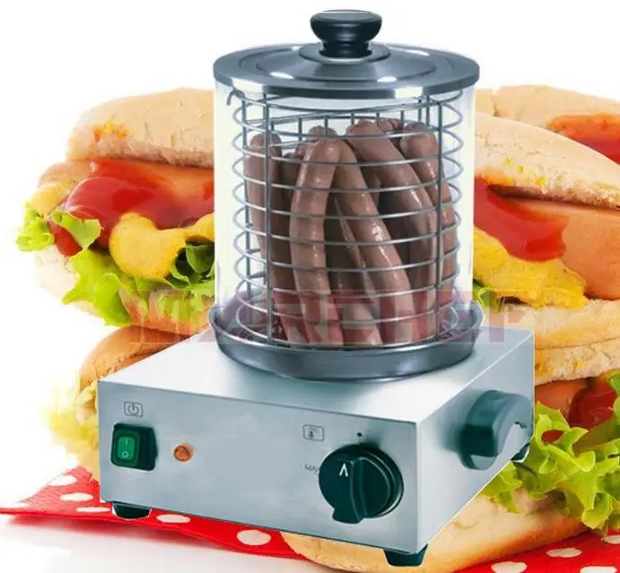 Image Free shipping Electric Hotdog Cooker (multifunctional ) Hot dog baked bread baking machine