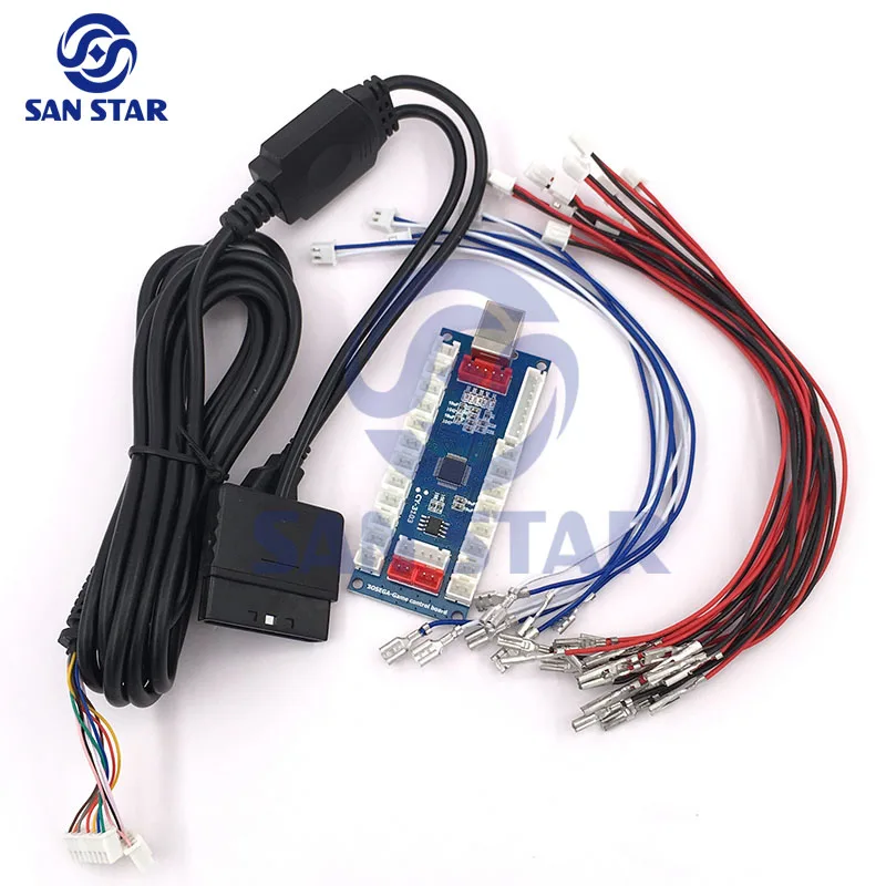 Upgrade 4 IN 1 Arcade controller for PS3/PS2/PC/Xbox 360 for windows Android game control board
Upgrade 4 IN 1 Arcade controller for PS3/PS2/PC/Xbox 360 for windows Android game control board