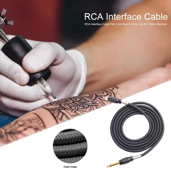 Nylon/Silicone/90 Degree Joint 3 Types Tattoo RCA Hook Line Tattoo Equipment Hook Line Power Conversion Kit
Nylon/Silicone/90 Degree Joint 3 Types Tattoo RCA Hook Line Tattoo Equipment Hook Line Power Conversion Kit
