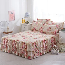Rufflers korean floral bed skirt mattress cover bed set with elastic bed cover bed sheet set 150cmX200cm/160cmX200cm/180cmX200cm
Rufflers korean floral bed skirt mattress cover bed set with elastic bed cover bed sheet set 150cmX200cm/160cmX200cm/180cmX200cm