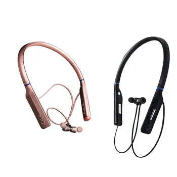 Neck-mounted Metal Ear Shell Bluetooth Sports Earphone with Mic HiFi Sound Headsets Foldable HIFI Earphone IP78 weatproof
Neck-mounted Metal Ear Shell Bluetooth Sports Earphone with Mic HiFi Sound Headsets Foldable HIFI Earphone IP78 weatproof