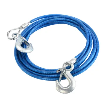 Heavy Duty Tow Ropes 4M 5 Tons Wire Cable High Strength Hook Steel Wire Trailer Car Emergency Towing Rope
Heavy Duty Tow Ropes 4M 5 Tons Wire Cable High Strength Hook Steel Wire Trailer Car Emergency Towing Rope