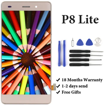 5 Inch No Dead Pixel High Screen For Huawei P8 Lite ALE-L04 ALE-L21 LCD Display With Frame Assembly Spare Parts + Repair Tool
5 Inch No Dead Pixel High Screen For Huawei P8 Lite ALE-L04 ALE-L21 LCD Display With Frame Assembly Spare Parts + Repair Tool