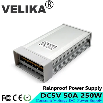 Outdoor Led Power Supply DC5V 50A 250W Rainproof Switch Power Source AC-DC 5V SMPS For Led Strip display Screen Lighting lamp
Outdoor Led Power Supply DC5V 50A 250W Rainproof Switch Power Source AC-DC 5V SMPS For Led Strip display Screen Lighting lamp