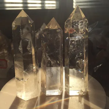 Collectables Clear Polished Wands Healing Specimen 3pcs a lots Natural Stones And Minerals Citrine Quartz Crystals Gift Decor
Collectables Clear Polished Wands Healing Specimen 3pcs a lots Natural Stones And Minerals Citrine Quartz Crystals Gift Decor