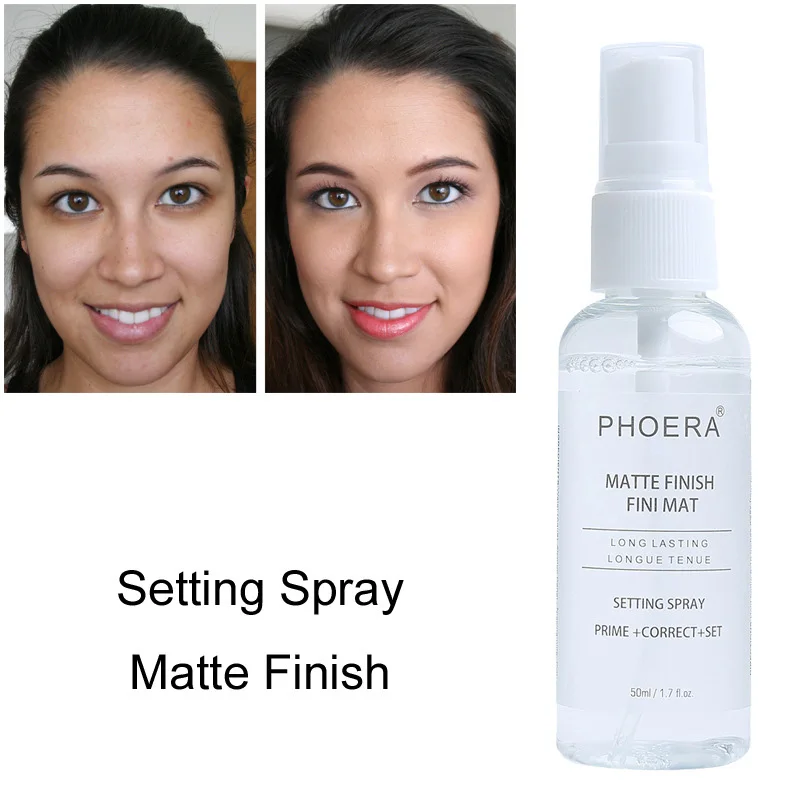 PHOERA 50ml Makeup Setting Spray Moisturizing Long Lasting Foundation Fixer Matte Finishing Setting Spray Cosmetic YF2019
PHOERA 50ml Makeup Setting Spray Moisturizing Long Lasting Foundation Fixer Matte Finishing Setting Spray Cosmetic YF2019