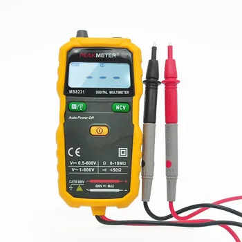 NCV Multimeter PM8231 Intelligent Digital Multimeter Portable Universal Strap Lighting