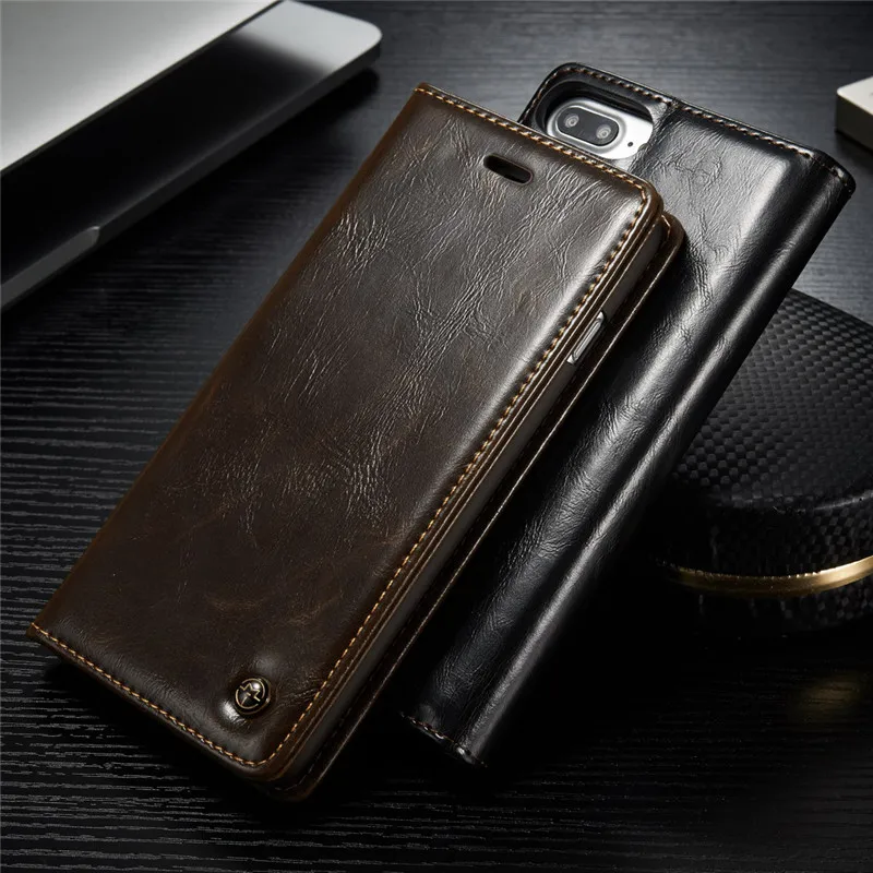 Luxury Original Leather Phone Cases for iPhone 7 6 6S 8 Plus Magnetic Flip Stand Cover for iPhone 5S 5 X XR XS Max Wallet Bags
Luxury Original Leather Phone Cases for iPhone 7 6 6S 8 Plus Magnetic Flip Stand Cover for iPhone 5S 5 X XR XS Max Wallet Bags
