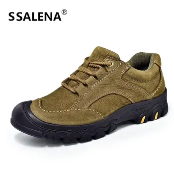 Man Leather Jogging Hiking Shoes Adults Sports Shockproof Trekking Footwear Male Breathable Wear Resistance Shoes AA51859
Man Leather Jogging Hiking Shoes Adults Sports Shockproof Trekking Footwear Male Breathable Wear Resistance Shoes AA51859