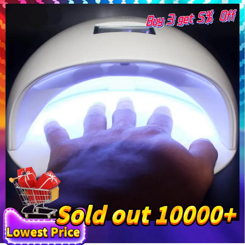 New 48W UV Led Lamp For Drying Gel Nail Polish Ice Lamp SUN Nail Dryer For Nail Art Tools Manicure Equipment Manicure Nail Dryer
New 48W UV Led Lamp For Drying Gel Nail Polish Ice Lamp SUN Nail Dryer For Nail Art Tools Manicure Equipment Manicure Nail Dryer
