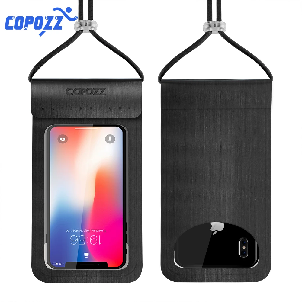 COPOZZ водонепроницаемый чехол для телефона с сенсорным экраном мобильного сухая