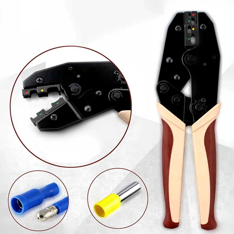 0.5mm2~1.5mm, 2.5mm2, 4.0mm2, 6.0mm2 Cold Terminal Crimping Pliers Crimping Pliers Ratchet Crimping Pliers
0.5mm2~1.5mm, 2.5mm2, 4.0mm2, 6.0mm2 Cold Terminal Crimping Pliers Crimping Pliers Ratchet Crimping Pliers