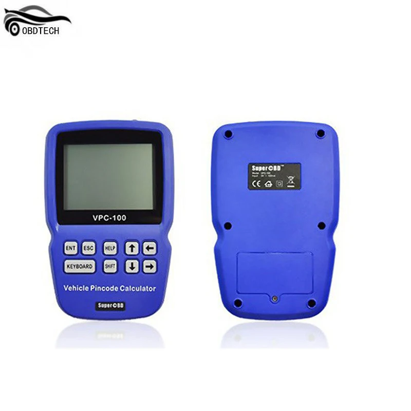 Super OBD VPC-100 Hand-Held Vehicle PinCode Calculator with 300+200 Tokens VPC100 Pin Code Calculator Auto Key Programmer
Super OBD VPC-100 Hand-Held Vehicle PinCode Calculator with 300+200 Tokens VPC100 Pin Code Calculator Auto Key Programmer