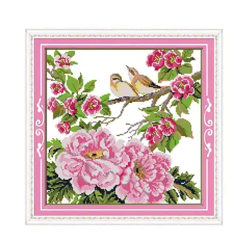 Flowers and Little Birds Joy Sunday Cross Stitch Kit Flowers Beautiful DIY Cross Stitch Kit Embroidery Needlework Set Home Decor
Flowers and Little Birds Joy Sunday Cross Stitch Kit Flowers Beautiful DIY Cross Stitch Kit Embroidery Needlework Set Home Decor