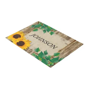 Rustic Barn Wood Sunflower Doormat Home Decoration Entry Non-slip Door Mat Rubber Washable Floor Home Rug Carpet 
Rustic Barn Wood Sunflower Doormat Home Decoration Entry Non-slip Door Mat Rubber Washable Floor Home Rug Carpet