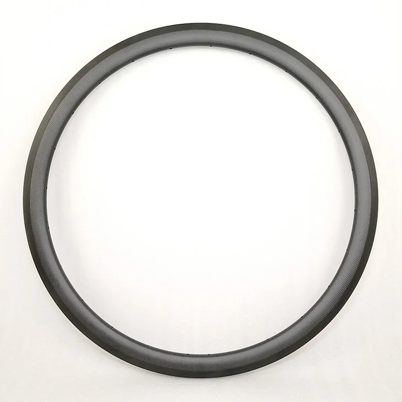 

700C 38mm Tubeless Clincher Carbon rim 23mm external width bicycle wheel 16h 18h 20h 21h 24h 28h 32h 36h road bike 3K UD 12K