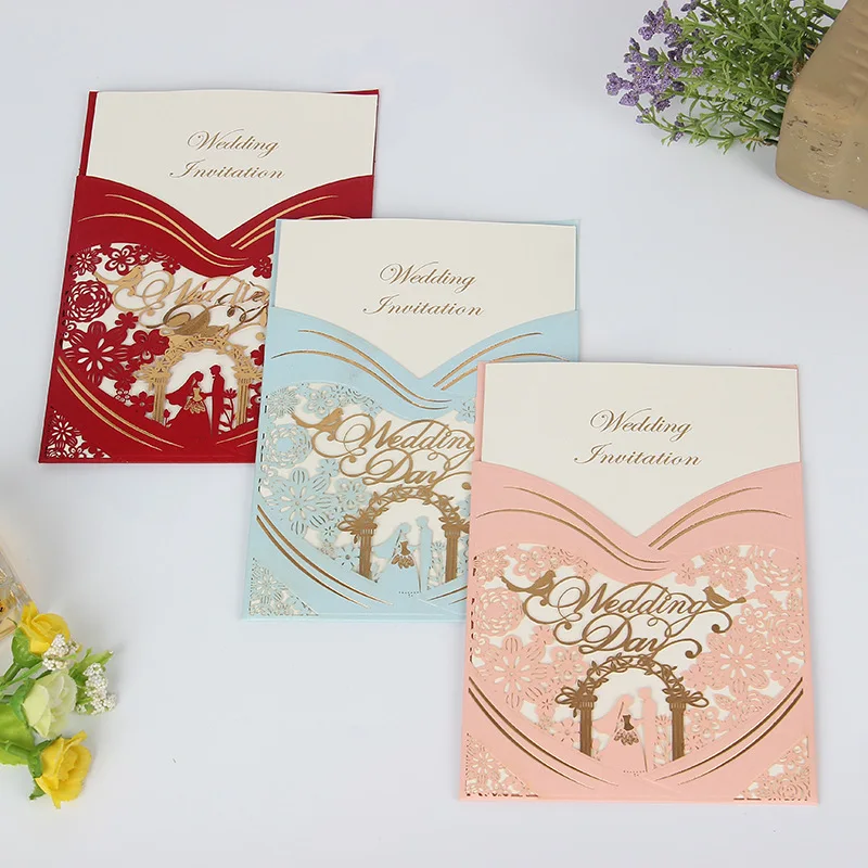 50pcs Personality Creative Laser Cutout Wedding Party Invitation Engagement Valentine's Day Marriage Anniversary Special Day
50pcs Personality Creative Laser Cutout Wedding Party Invitation Engagement Valentine's Day Marriage Anniversary Special Day