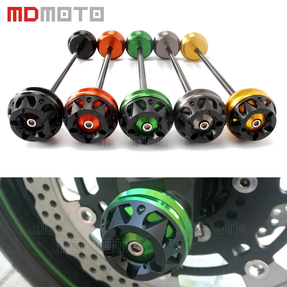 For KAWASAKI Z800 2013-2016 Z1000 2010-2016 z900 2017 CNC Motorcycle Front Axle Fork Wheel Protector Crash Sliders Cap Pad cover
For KAWASAKI Z800 2013-2016 Z1000 2010-2016 z900 2017 CNC Motorcycle Front Axle Fork Wheel Protector Crash Sliders Cap Pad cover