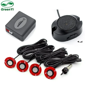 13mm Adjustable Depth Car Parking Assistance Flat Sensor Backup Radar Detector System Sound Alert Buzzer Front Rear Sensors
13mm Adjustable Depth Car Parking Assistance Flat Sensor Backup Radar Detector System Sound Alert Buzzer Front Rear Sensors