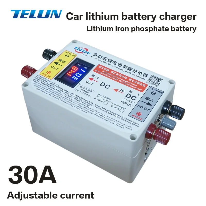 4S 4 string 14.6V 15V 20A/30A adjustable car charger lithium iron phosphate battery solar constant current voltage
4S 4 string 14.6V 15V 20A/30A adjustable car charger lithium iron phosphate battery solar constant current voltage