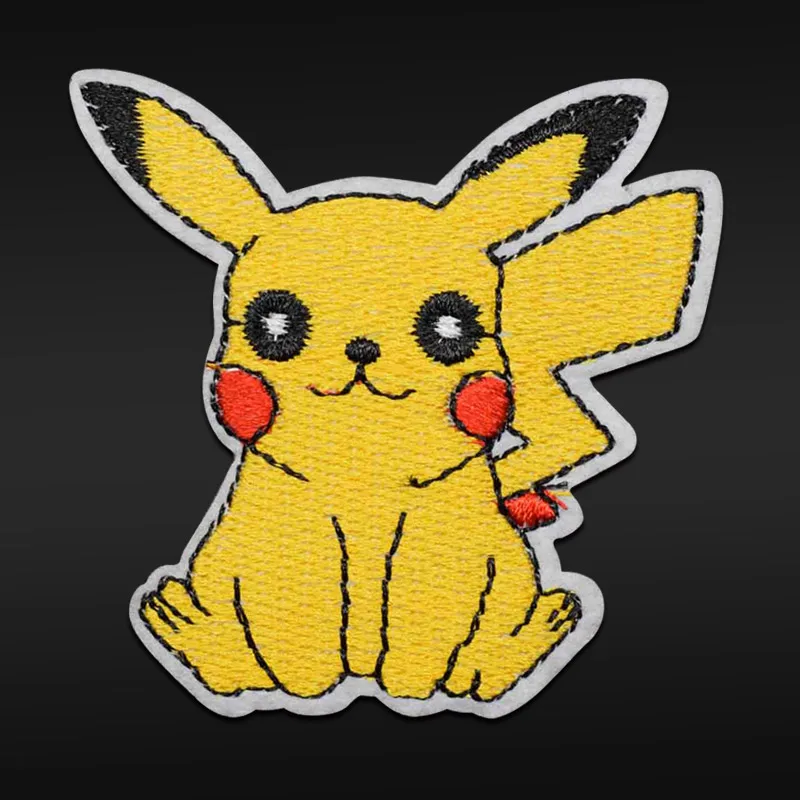 Anime Cute Pikachu Embroidered patch Iron on clothes patches For clothing Diy Kids Badges Stickers Garment Appliques wholesale
Anime Cute Pikachu Embroidered patch Iron on clothes patches For clothing Diy Kids Badges Stickers Garment Appliques wholesale