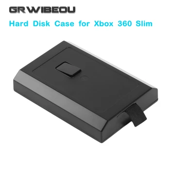 

for Microsoft Xbox 360 Slim Hard Disk Case XBOX360 HDD Hard Drive Box for XBOX 360 Slim Enclosure Cover Shell HDD Holder Bracket