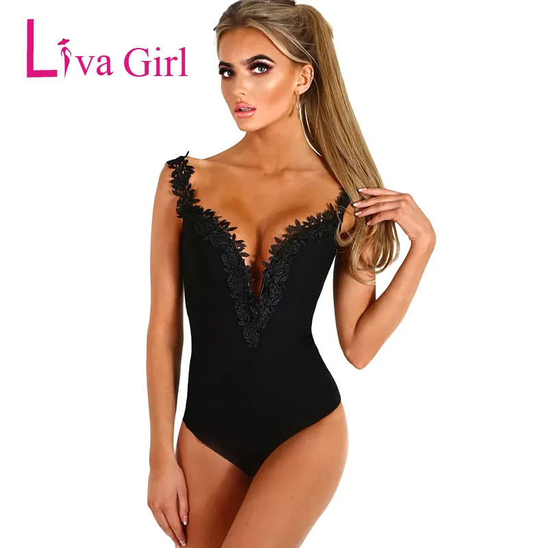 Liva Girl Red Lace Bodycon Bodysuit 2019 Women Summer Sexy Deep V Neck Crochet Sleeveless Backless Black Jumpsuit Mujer Body Top
Liva Girl Red Lace Bodycon Bodysuit 2019 Women Summer Sexy Deep V Neck Crochet Sleeveless Backless Black Jumpsuit Mujer Body Top