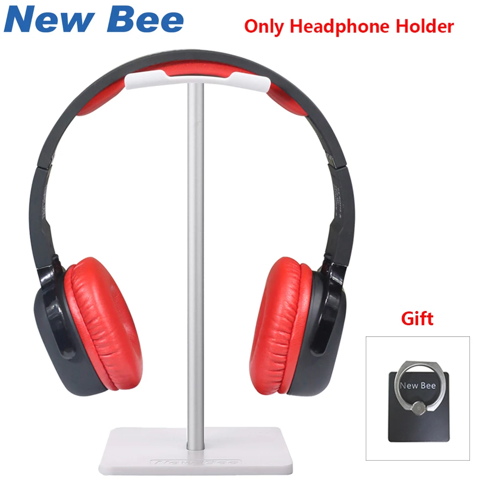 New Bee Metallic Headphone Stand Headset Holder Earphone Hanger Fashion Display for Headphones bracket White
New Bee Metallic Headphone Stand Headset Holder Earphone Hanger Fashion Display for Headphones bracket White