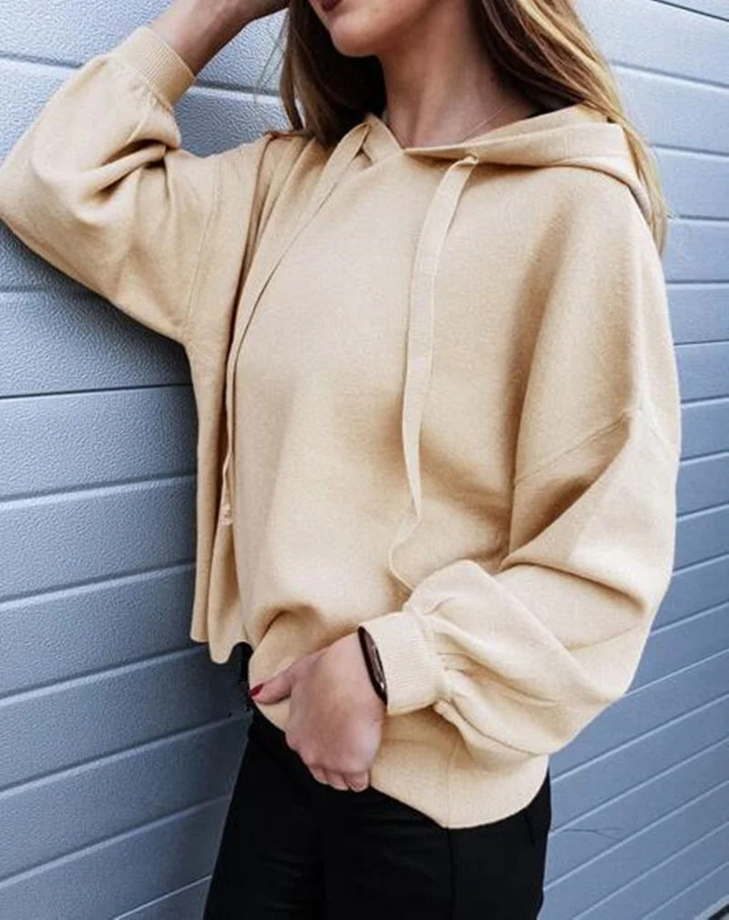 Kawwi Korean Style Hoodies Women Sweatshirts Casual Long Sleeve Hooded Solid Sweat Ladies Pullovers Hoodie Clothing SJ778Y
Kawwi Korean Style Hoodies Women Sweatshirts Casual Long Sleeve Hooded Solid Sweat Ladies Pullovers Hoodie Clothing SJ778Y