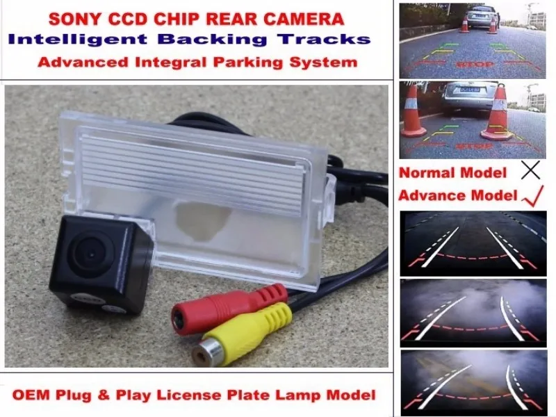 For Land Rover Freelander 2 2006~2015 Intelligent Car Parking Camera with Tracks Module Rear Camera CCD Night Vision (3)