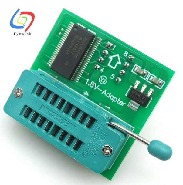 5PCS/LOT 1.8V adapter scoket used for all programmer TL866CS TL866A RT809F EZP2010 G540 TOP3000 1.8V apple SPI Flash Memory
5PCS/LOT 1.8V adapter scoket used for all programmer TL866CS TL866A RT809F EZP2010 G540 TOP3000 1.8V apple SPI Flash Memory