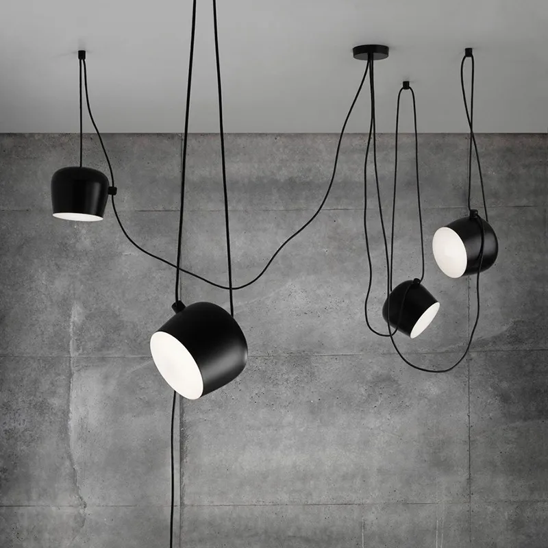Ditoon Postmodern Led Pendant Light Designer'S Lighting Living Room Dining Aluminum Lamp Nordic Simple Black White Luster 
Ditoon Postmodern Led Pendant Light Designer'S Lighting Living Room Dining Aluminum Lamp Nordic Simple Black White Luster