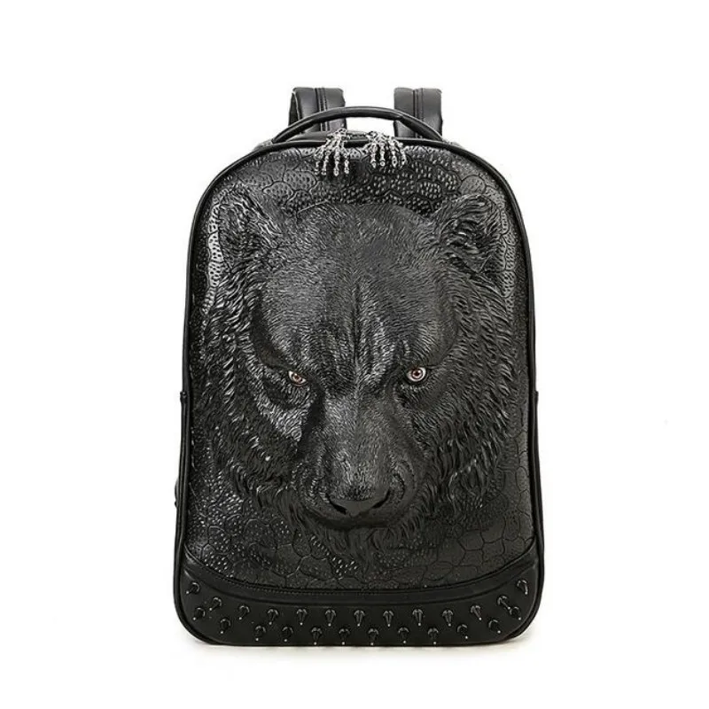 Fashion Backpack 3D Tiger Head Large Capacity Travel Backpack Preppy Style School Bag Animal Bags
Fashion Backpack 3D Tiger Head Large Capacity Travel Backpack Preppy Style School Bag Animal Bags