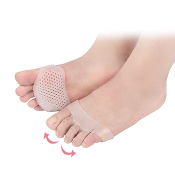 1 Pair Gel Forefoot Metatarsal Pads Silicon Half Yard Othotics Pain Relief Massage Anti-slip Cushion Feet Care Bunion Corrector
1 Pair Gel Forefoot Metatarsal Pads Silicon Half Yard Othotics Pain Relief Massage Anti-slip Cushion Feet Care Bunion Corrector
