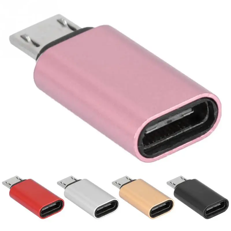 2 PCS USB3.0 Type-C Female to Micro usb Male Mobile Phone Adapter for Android Type-C to USB3.0 Phone Charging Converter 2019
2 PCS USB3.0 Type-C Female to Micro usb Male Mobile Phone Adapter for Android Type-C to USB3.0 Phone Charging Converter 2019