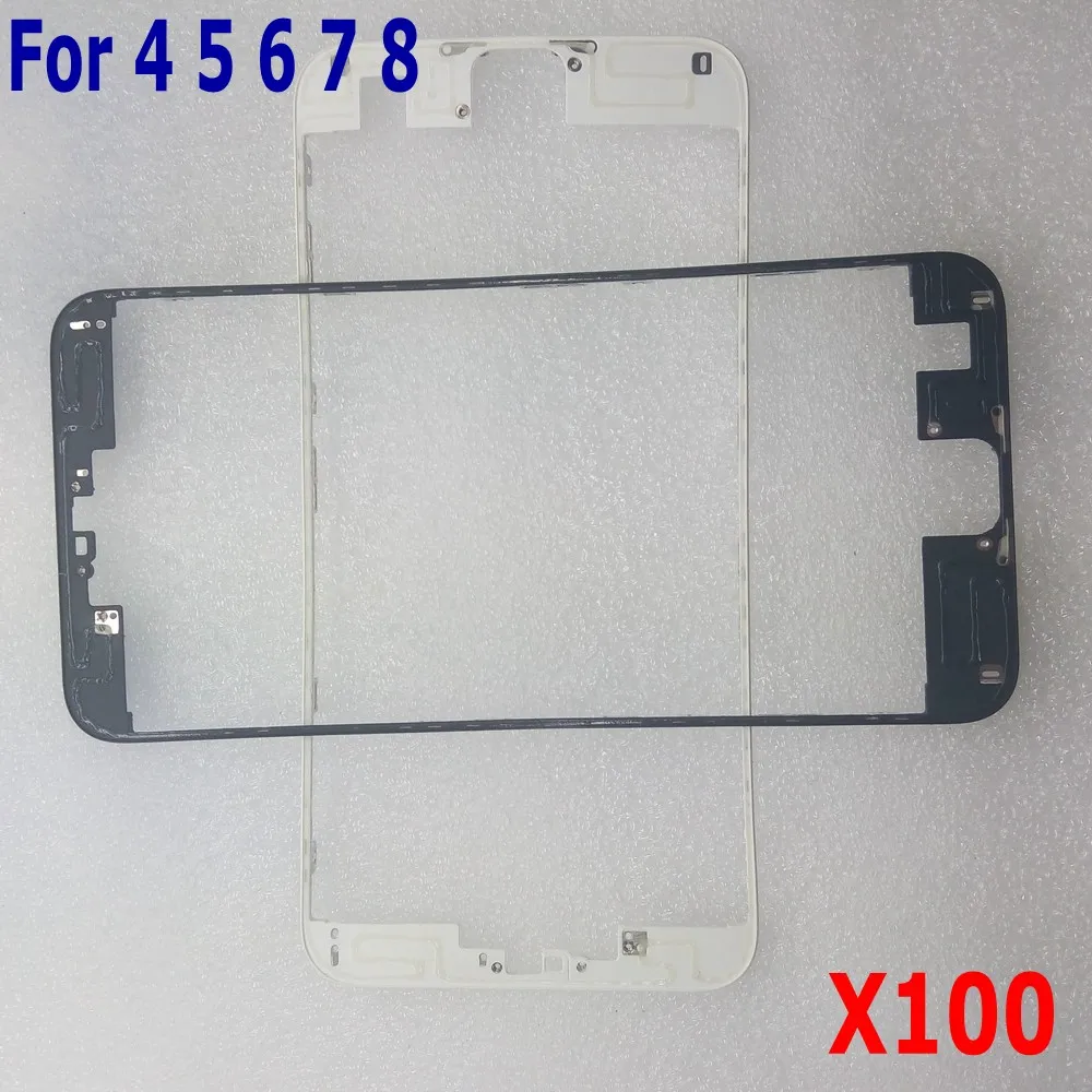 100pcs Front Bezel with hot glue for iPhone 4 5 6 6s 7 8 plus LCD Middle Frame Housing Parts Screen Holder Replacement part
100pcs Front Bezel with hot glue for iPhone 4 5 6 6s 7 8 plus LCD Middle Frame Housing Parts Screen Holder Replacement part