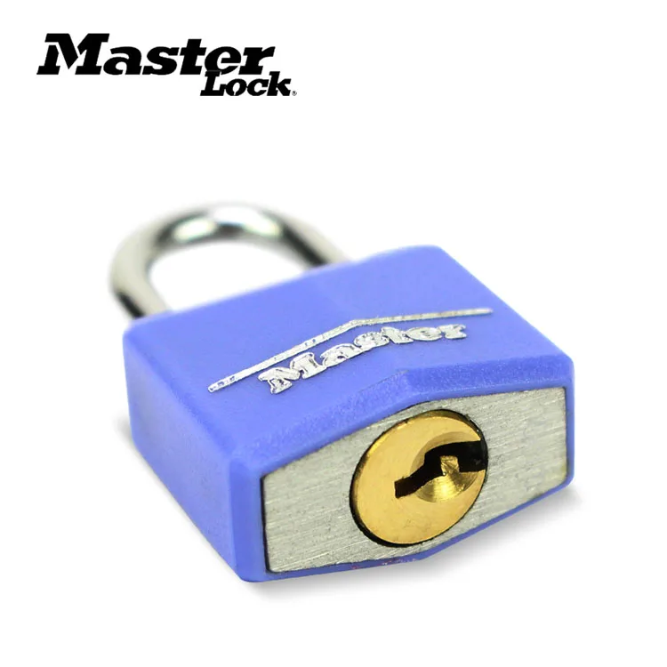 Master Lock small Mini Padlock Locker Lock Drawer Student Concentric luggage case box Lovers Lock 4 Colors 2 Keys Wholesale (6)