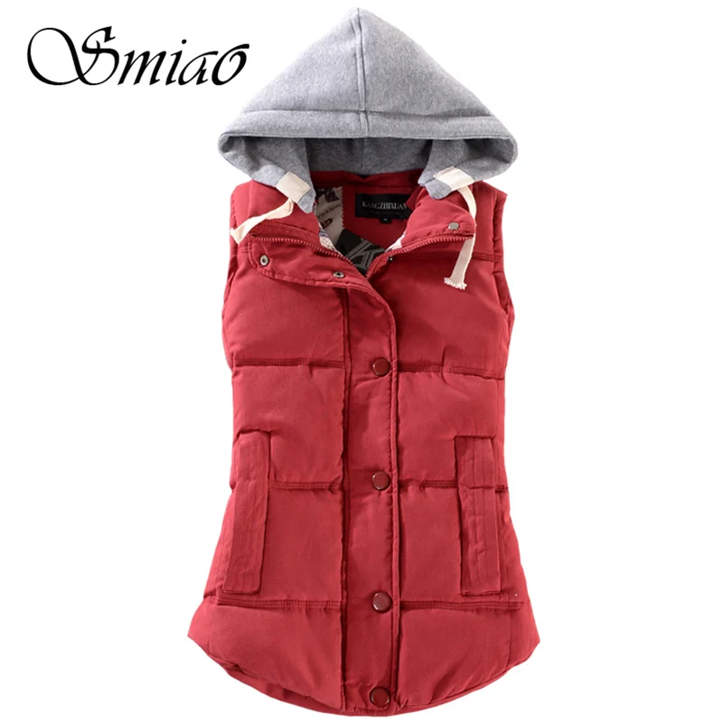 2019 New Autumn Winter Fashion Cotton Vest Women Patchwork Sleeveless Hooded Casual Coat Colete Plus Size Warm Waistcoat Female
2019 New Autumn Winter Fashion Cotton Vest Women Patchwork Sleeveless Hooded Casual Coat Colete Plus Size Warm Waistcoat Female