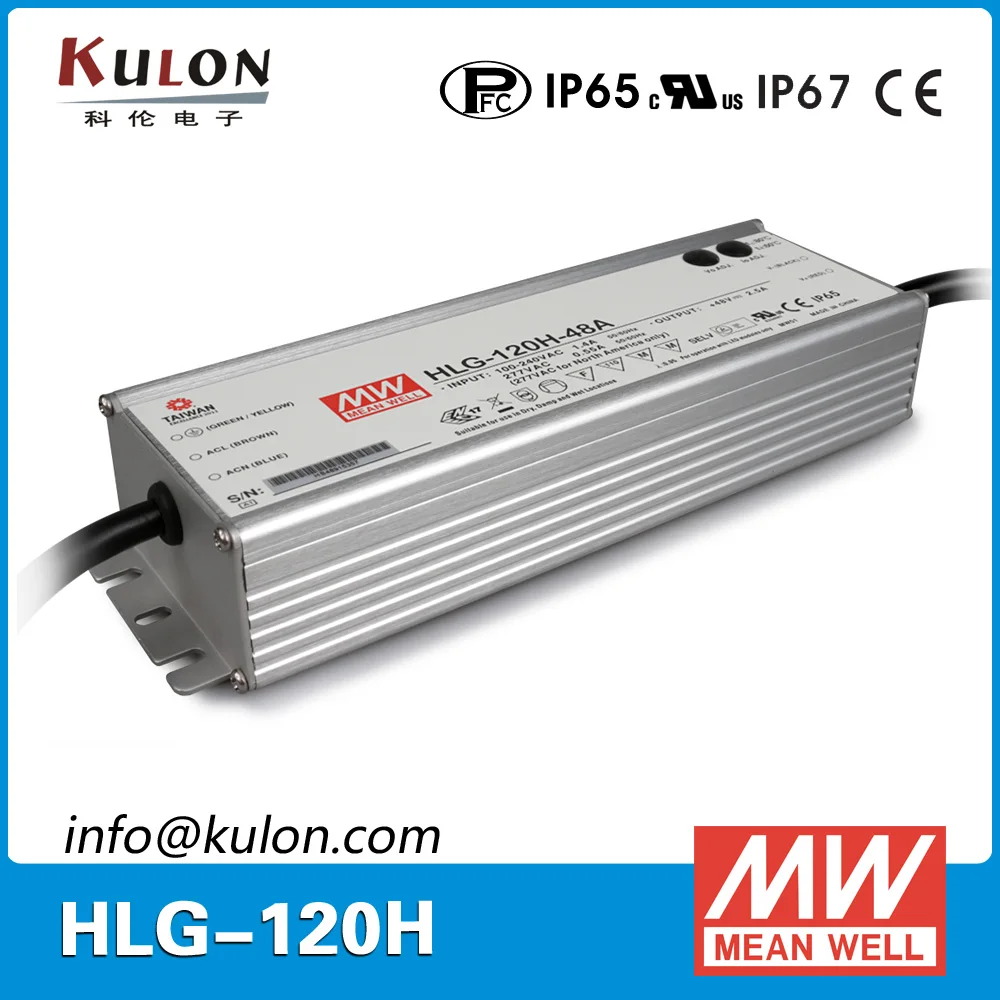 Original Mean Well HLG-120H-54A LED driver Single output 120W 54V 2.3A Meanwell Switching Power Supply
Original Mean Well HLG-120H-54A LED driver Single output 120W 54V 2.3A Meanwell Switching Power Supply